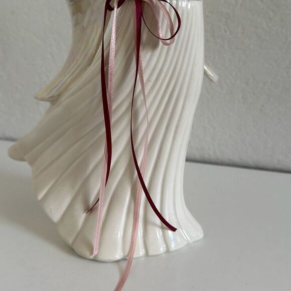 12” Vintage Angel With Harp Statue - Picture 2 of 9